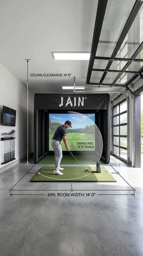 How Much Space Do You REALLY Need for a Golf Simulator?
