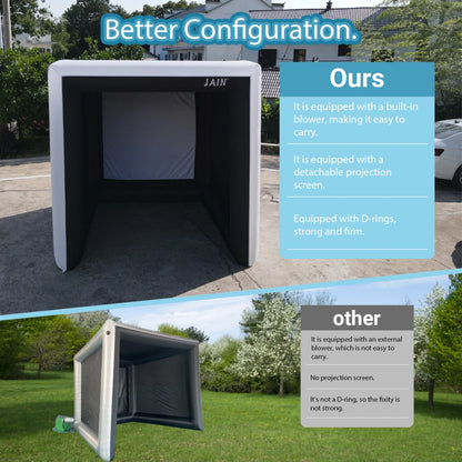 Inflatable Oxford Golf Tent