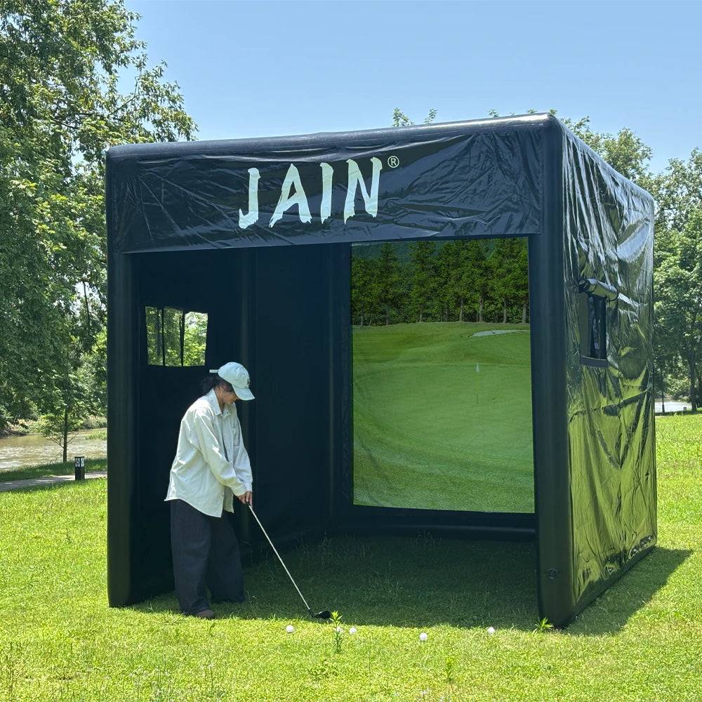 Inflatable Golf Simulator Enclosure