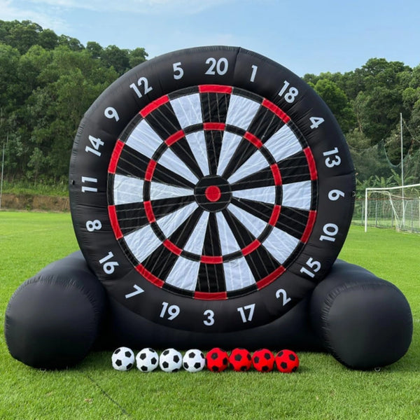 Inflatable Soccer Darts Board Game – Giant Target Kick Game
